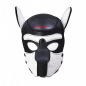 Preview: Neoprene Puppy Hood, black and white